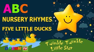 ABC Song Jollibee and Five Little Ducks + More Nursery Rhymes Song - Drenn TV