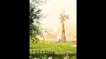 creating a peaceful farm house in blender 4.3 #blender #3dmodeling #cinematic