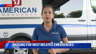 Heatstroke warning as temperatures rise in the Central Valley