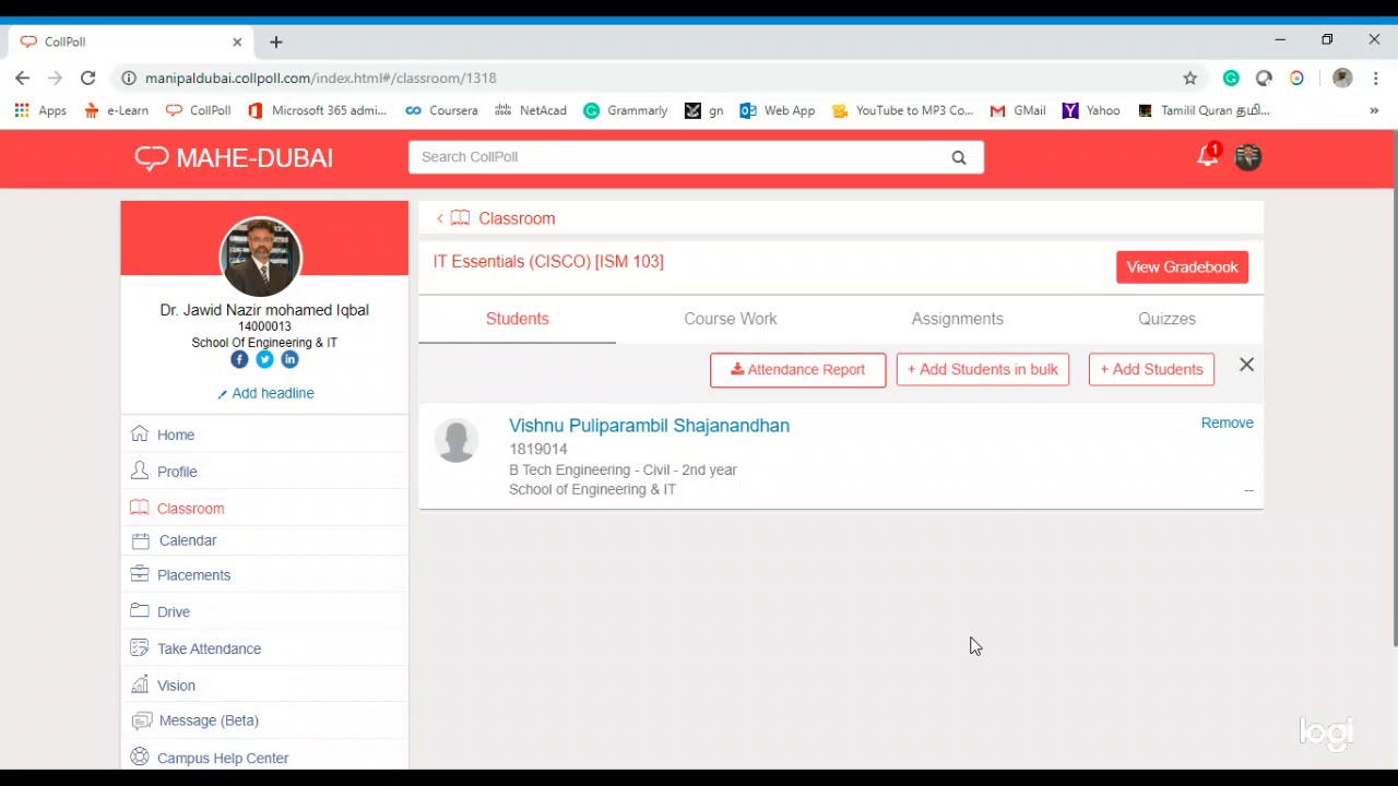 FDP : Adding Students to Class - Digii ( Collpoll) #shorts #viral# ...
