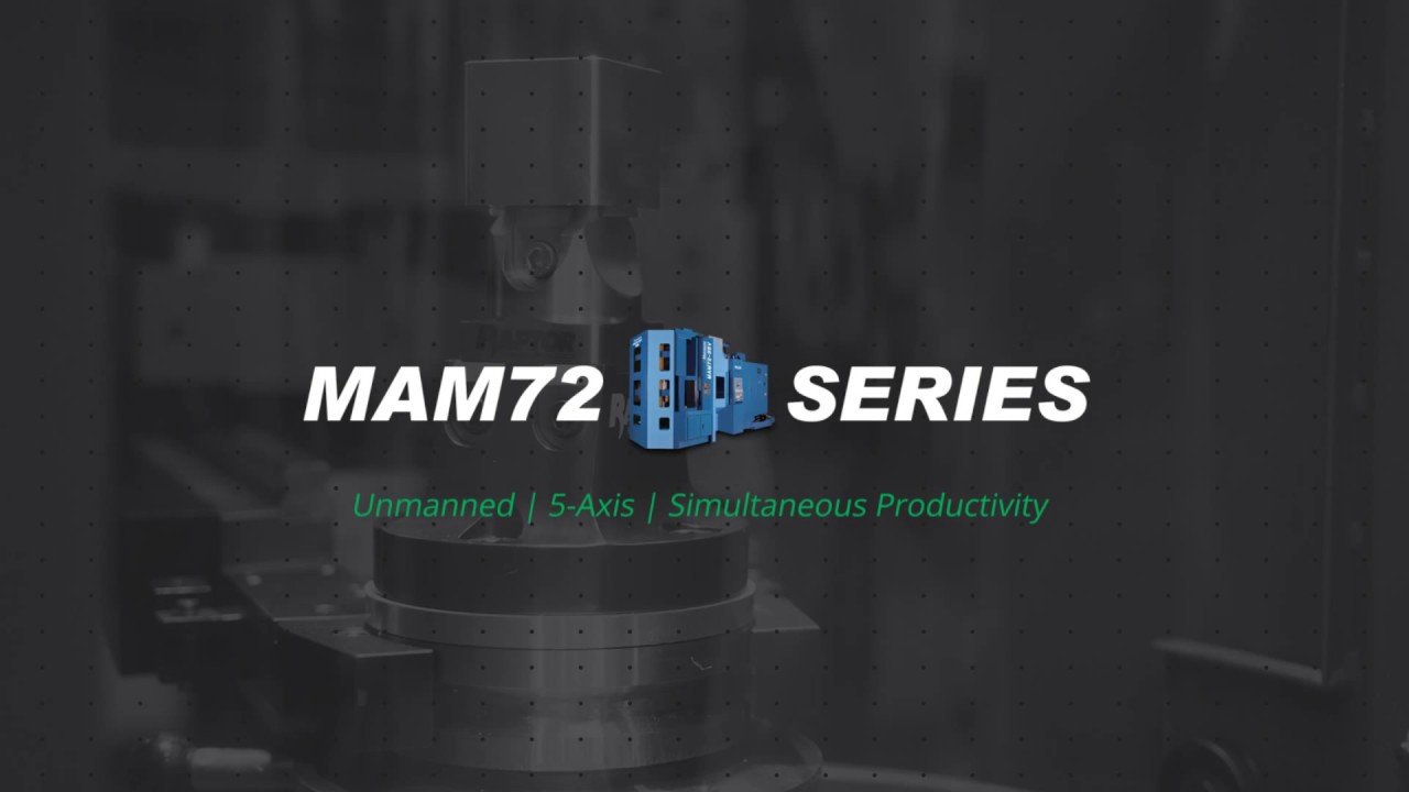 まつ 5軸制御横形マシニングセンタ MAM72-100H | 工作機械の松浦機械