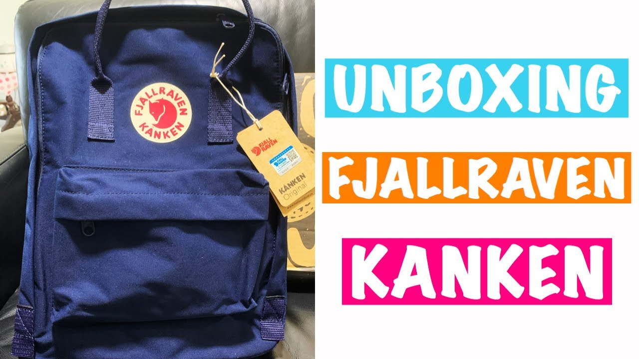 Klooster zonsondergang bagage Unboxing] Fjallraven Kanken Classic Royal Blue Backpack 2020 - YouTube
