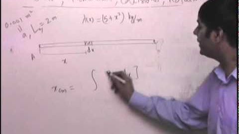 Center of Mass Part 1 Prof. Praveen Tyagi
