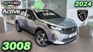 Nueva PEUGEOT 3008 Active 2024 Versión de Entrada 🦁 Ficha Técnica #peugeot3008 #peugeot #3008 🦁