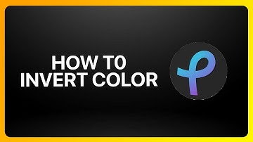 How To Invert Colors On Pixlr Tutorial