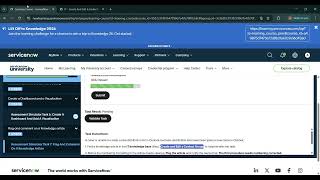 Micro-Certification:Welcome to ServiceNow (Zurich)-Flag and comment on a knowledge article (Content)