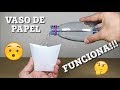 Como hacer un vaso de papel
