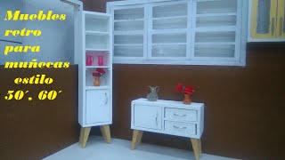 Como hacer: Muebles para muñecas estilo retro