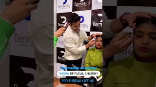 THEORY OF FACIAL ANATOMY FOR THREADS LIFTING AT DERMASKY ACADEMY..
