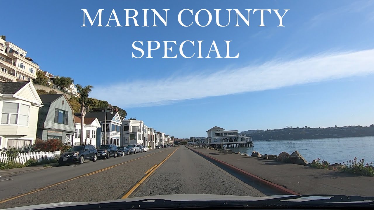Marin County Special - A Drive from Golden Gate Bridge to Pierce Point Ranch.