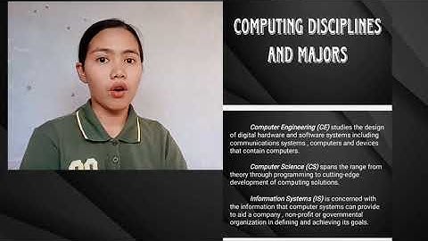 Computing Discipline and Majors_CleoMarohomEnero