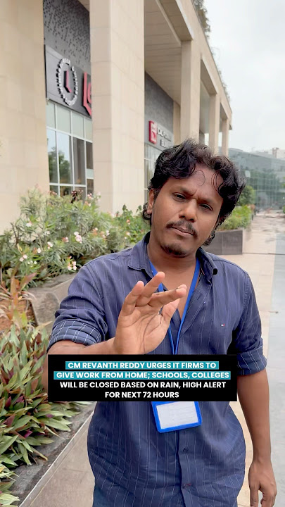 CM REVANTH REDDY URGES IT FIRMS TO GIVE WORK FROM HOME; #bloodynonsense