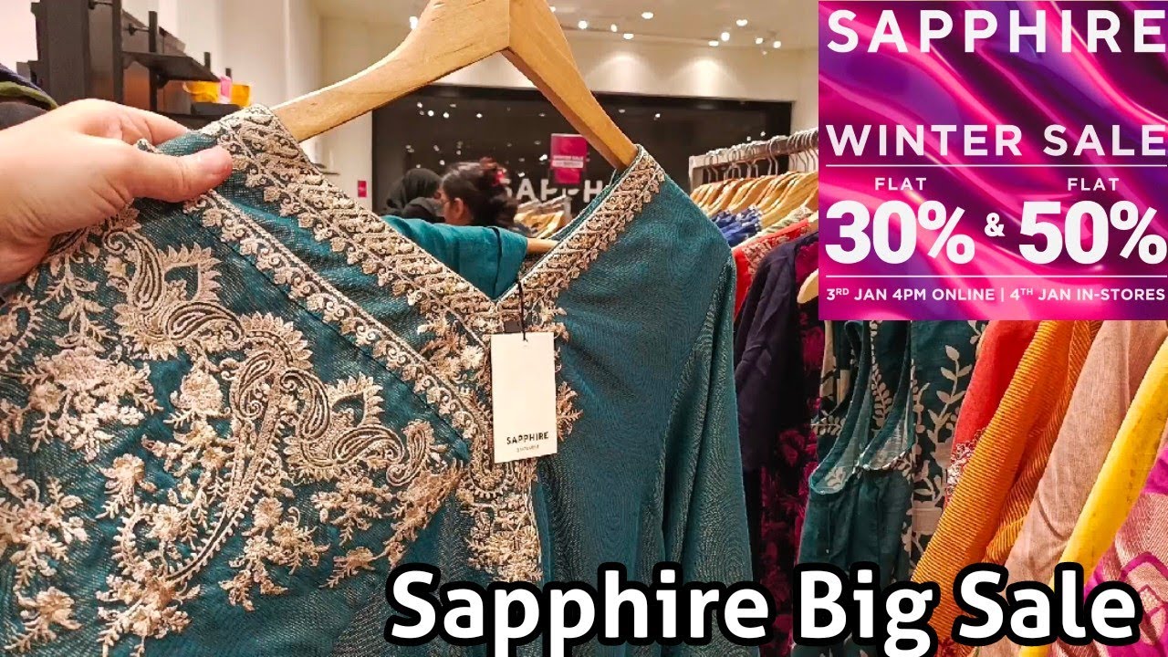 Sapphire Winter Sale 2024 | Sapphire Sale | Sapphire Flat 50 Off - YouTube