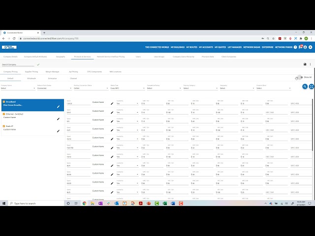 Demo: Location Based Pricing for Network Sellers