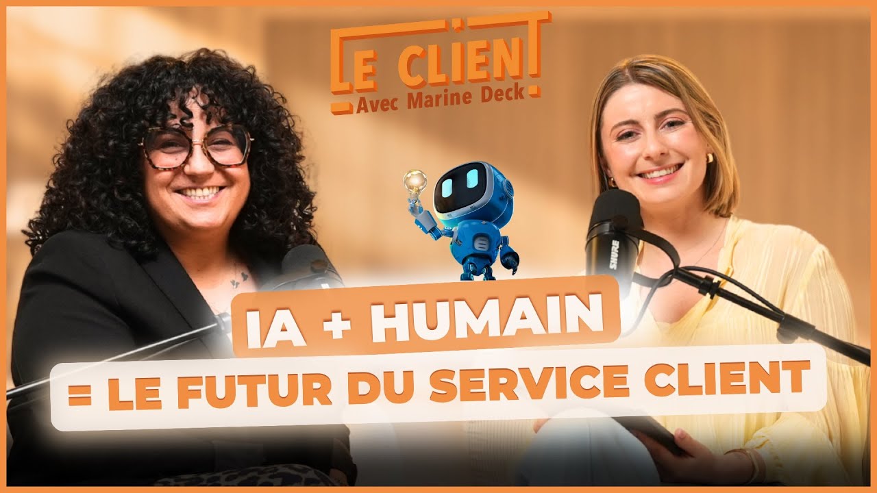 Interview de Salima BELGHIT par Marine DECK sur l'IA et la relation client.