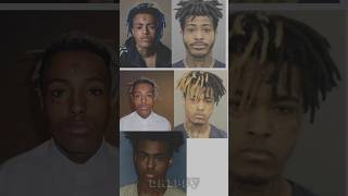 Celebrity Rappers and their mugshots!#edit#for#foryou#foryoupage#fyp#drip#nlechoppa#ynwmelly#xxxtentacion#rap Wealth