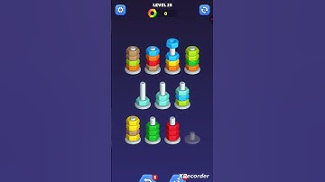 NUT SORT Level 28 #games #gaming #gameplay #tiktok #shorts #nutsortsolution