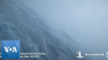 In First, Ocean Drone Captures Footage from Inside Hurricane