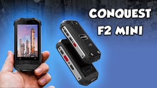 ✅ Обзор Conquest F2 Mini 🔥 Лучший защищенный мини смартфон в 2024 году с АлиЭкспресс - Компактный