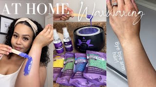 How To Wax Your Own Arms FT. At Home Wax Warmer Kit From Amazon | Tress Wellness￼