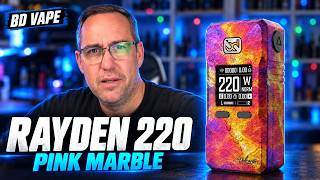 ♛ BD Vape Rayden 220 Volcano Rare im Review | Pink Marble ♛ | DampfWolke7