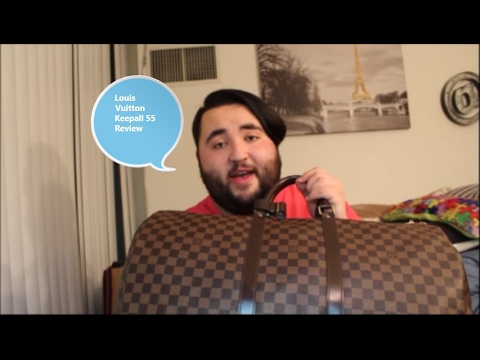 Louis Vuitton keepall 55 review - YouTube