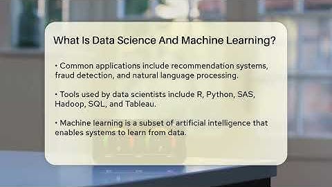 What Is Data Science And Machine Learning? - Talking Tech Trends