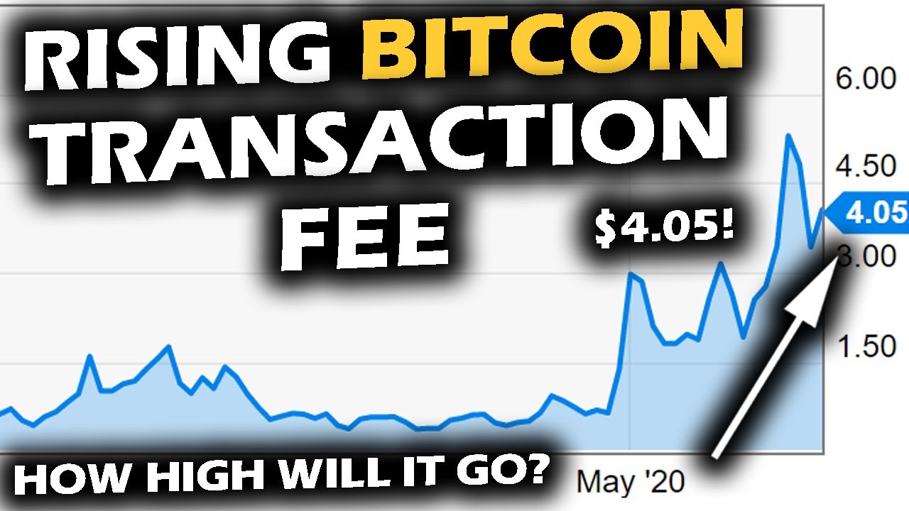Whoa bitcoin s transaction fee is up 623 in the last 3 weeks let s