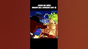 Canon Mr Satan Dragon Ball sparking zero 🤯 #crashout #mrsatan #sparkingzero #dragonballz #dbz