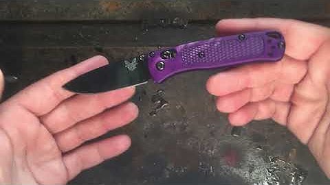 Benchmade Mini Bugout First Impressions