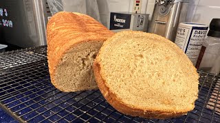 Dreamy Creamy Cream Bread (Dough made in bread machine.)