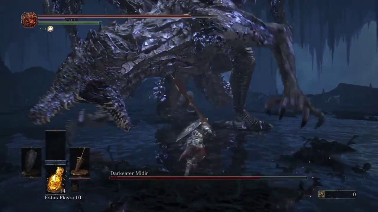 the ringed city dragon fight