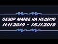 Обзор ММВБ на неделю 11.11.2019 - 15.11.2019