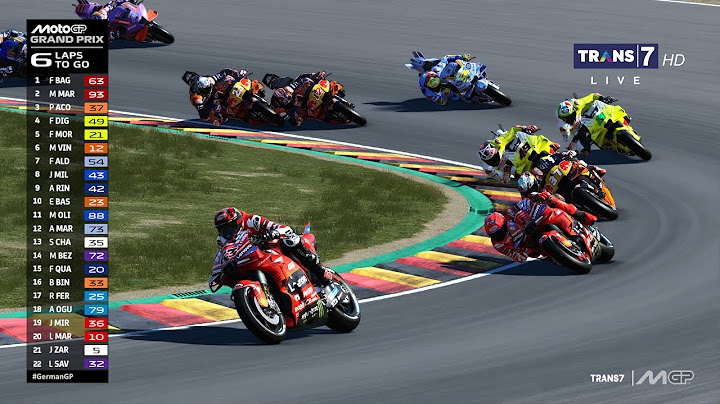 MotoGP Hari Ini GP Jerman 2025 #GermanGP MotoGP Sachsenring 2025 Full Race