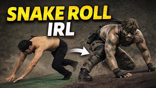 How to Roll Like Snake Metal Gear Solid  IRL Ta