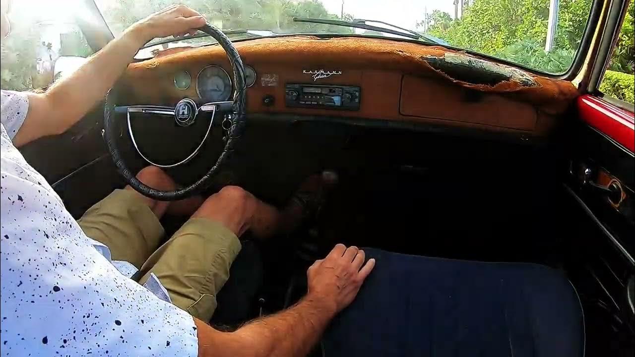 Auto Stick Shift 1969 VW Karmann Ghia YouTube