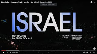 reacting to eden golan israely eurovision song (i did not think i would cry)
