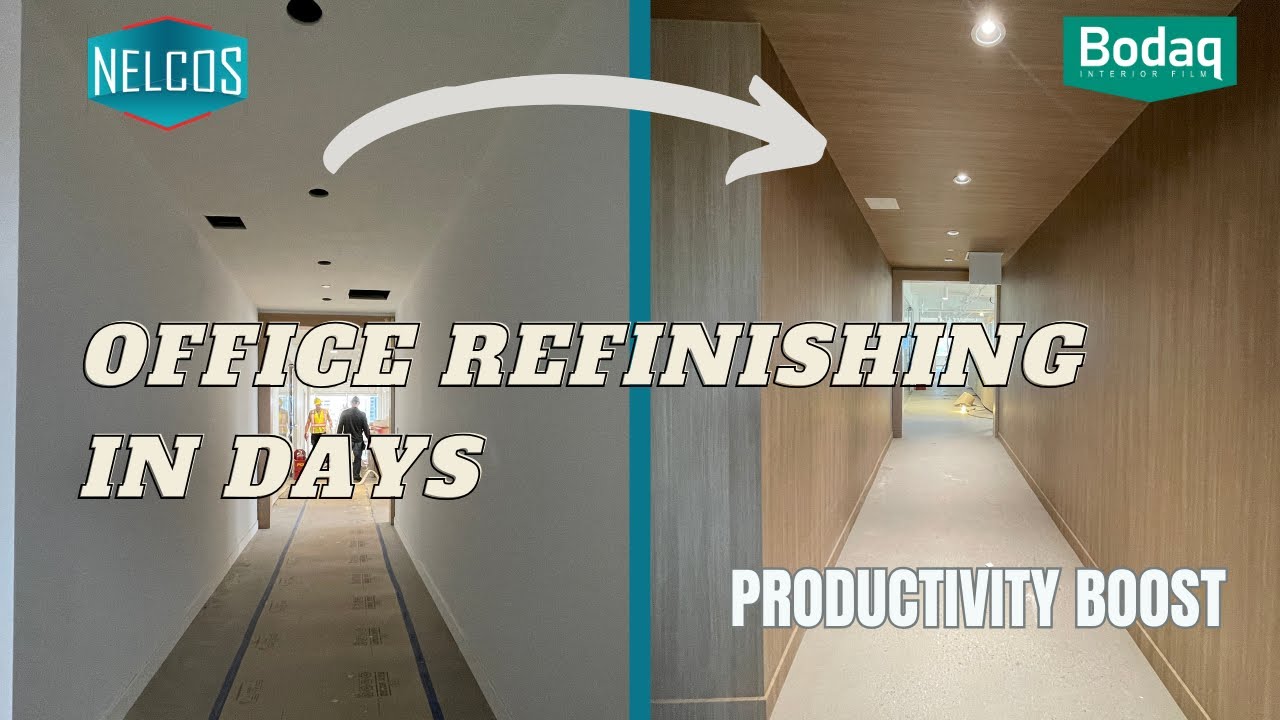 Office Upgrade with Bodaq vinyl film | Boost Employee's Productivity