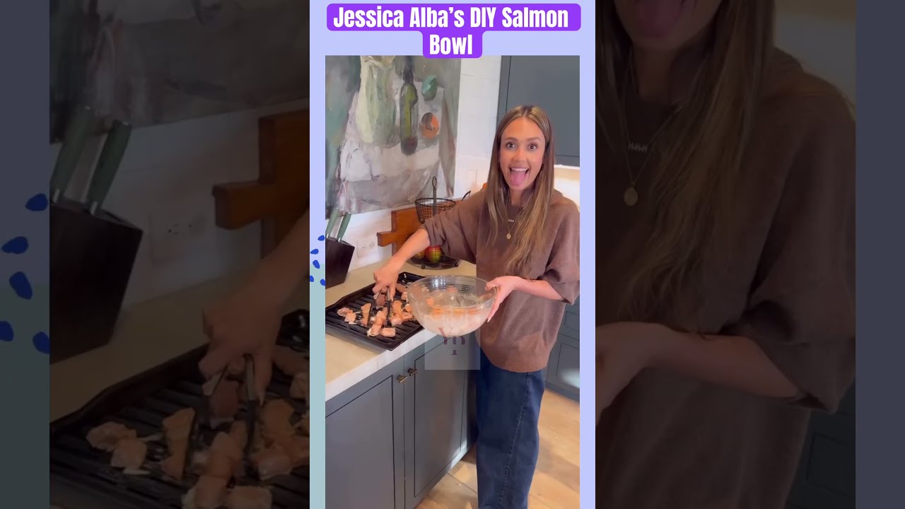 Jessica Alba S DIY Salmon Bowl