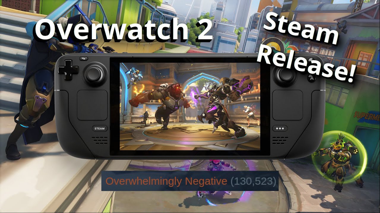 Overwatch 2 now available on Steam Deck