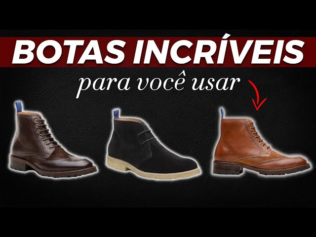 5 tipos de botas masculinas para você ficar estiloso - Marco da