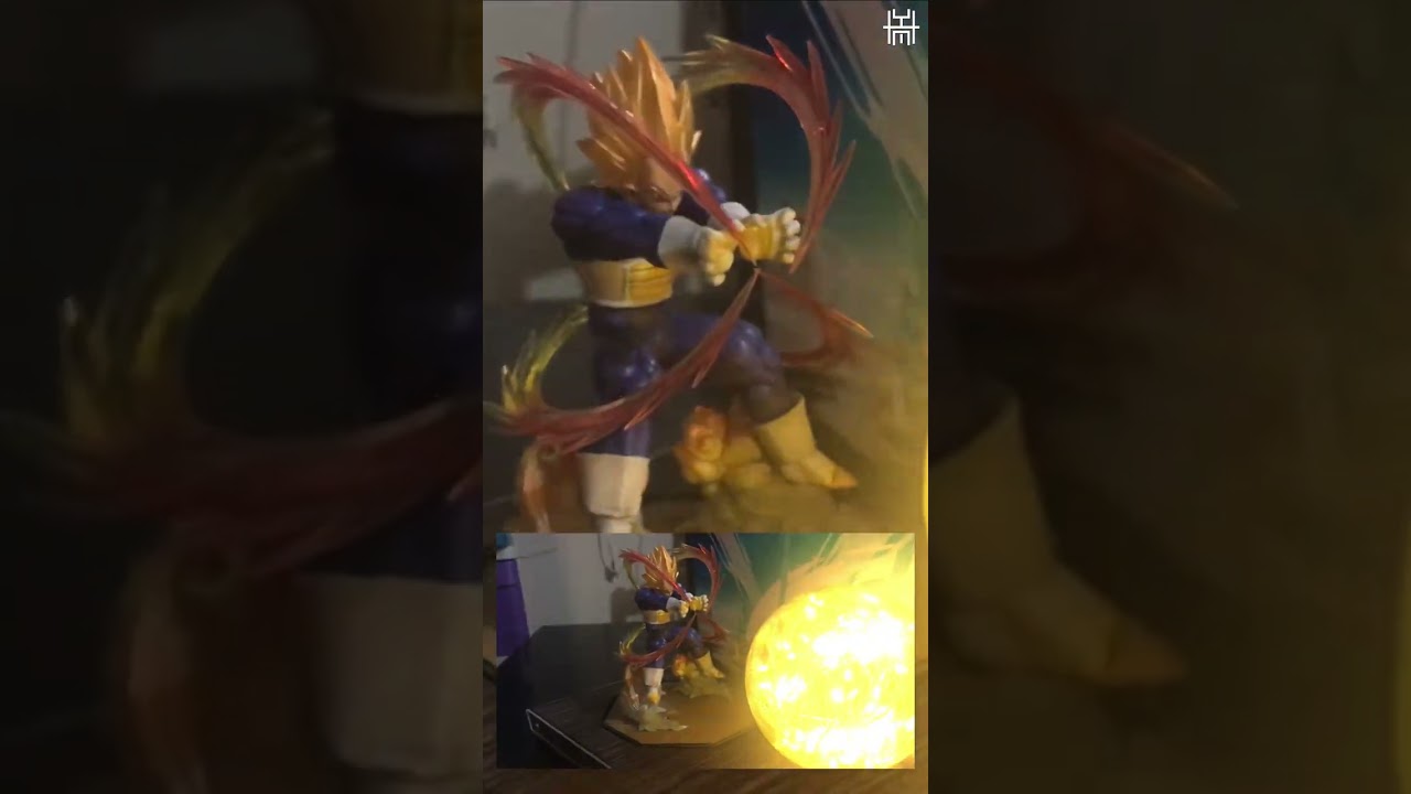 My Custom Lamp  Vegeta Final Flash 