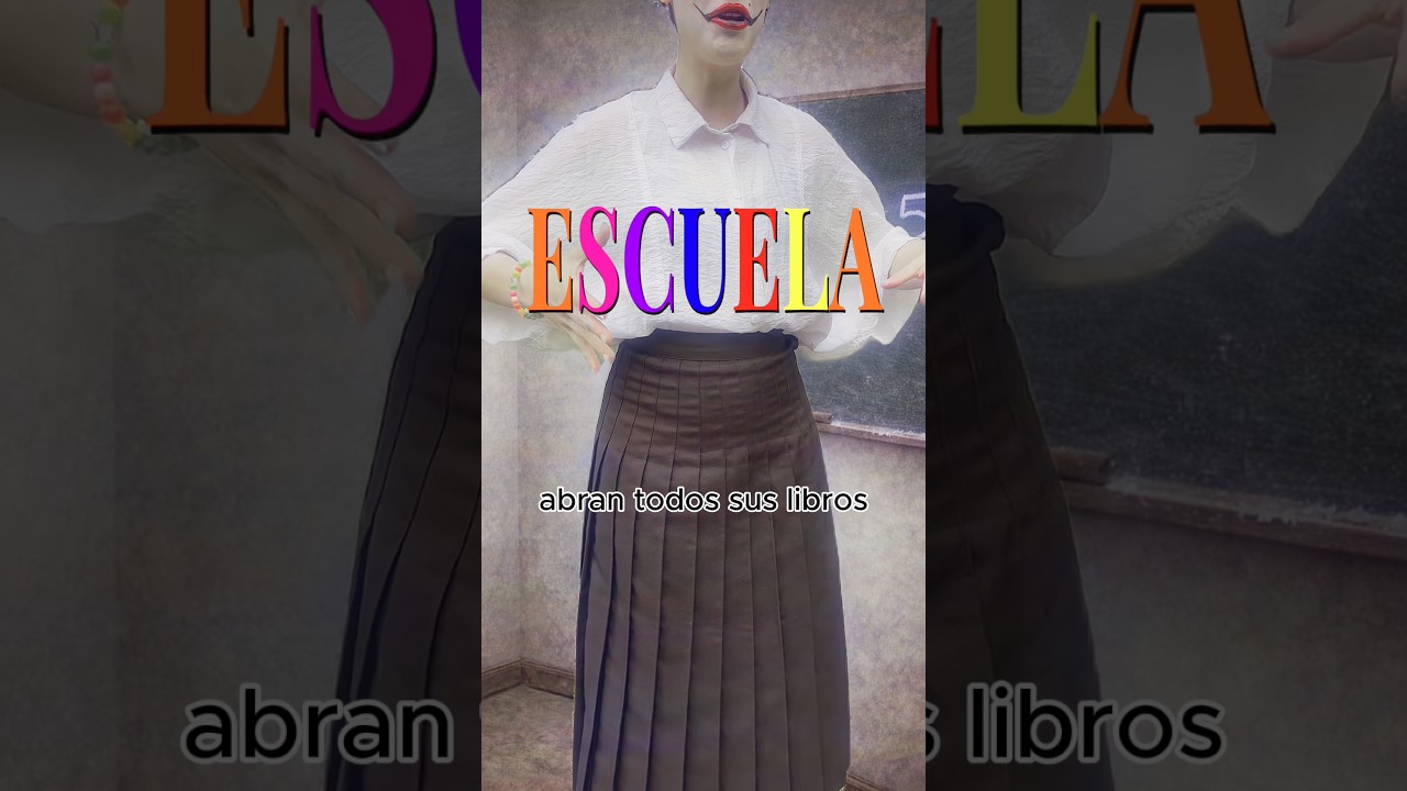 ESCUELA 📚 ¿Qué es lo que te he enseñado? #malcriada #dreamcore #escuela