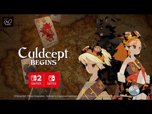 (預訂訂金 $100) (總價 $368) (行版) Nintendo Switch 2 Culdcept BEGINS NS2 卡爾朵聖譜 BEGINS (中英日文字幕) 