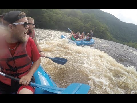 INTENSE WHITE WATER RAFTING!