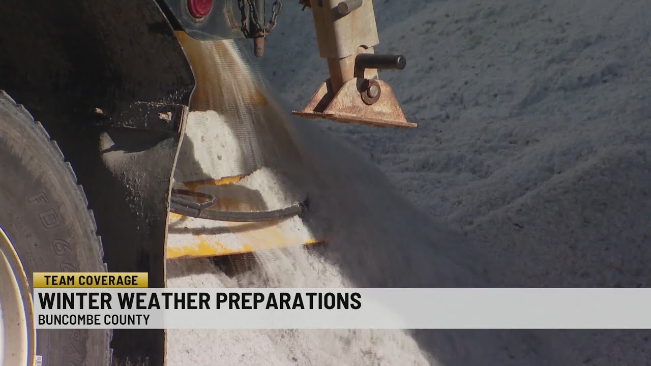 NCDOT preparing for icy road conditions in Western North Carolina - YouTube