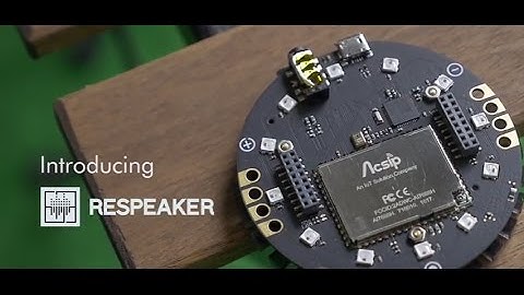 Introducing Respeaker -  Voice Interaction Demo  Series