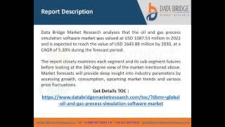 Oil and Gas Process Simulation Software Market