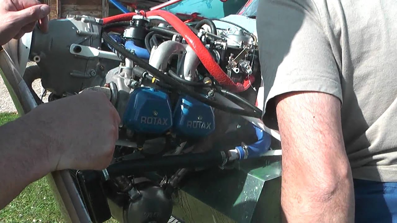 premier démarrage Rotax 912 YouTube