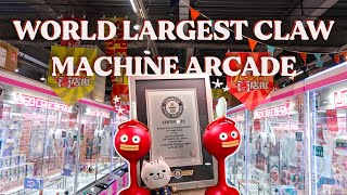 FOLLOW ME TO THE WORLD'S LARGEST CLAW MACHINE ARCADE IN JAPAN! *OVER 500 CRANE GAMES*